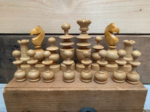 French Regency Chess set K77 ca. 1900 France - Image 4