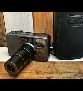 Pentax Espio 115M 35mm camera bag 1990 Japan