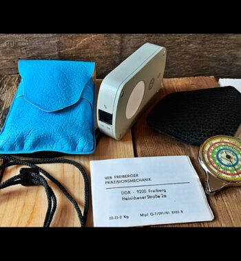 vintage Inclination measure grey map measuring wheel Germany