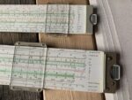 Faber Castell 2x Duplex 2/82N and 62/82N slide rule in case 1970 Germany - Image 10