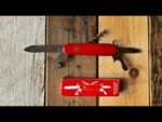 Victorinox Economy boxed 91mm knife 6 blades 1980 Switzerland