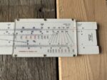 Aristo stahlbeton 939 Göttsch concrete slide rule case 1960 Germany