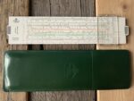 Faber Castell 2x Duplex 2/82N and 62/82N slide rule in case 1970 Germany - Image 4