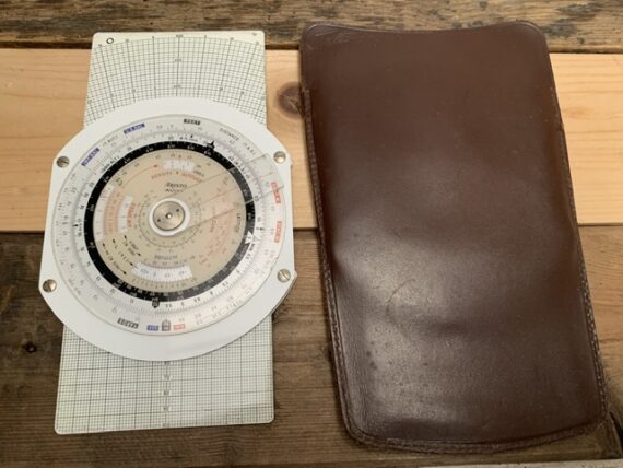 Aristo Aviat 613 air navigation slide rule 1960 Germany