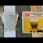 Melitta 102 drip style coffee filter holder spoon 1970 Germany