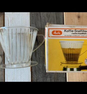 Melitta 102 drip style coffee filter holder spoon 1970 Germany
