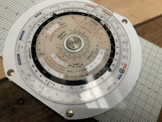 Aristo Aviat 613 air navigation slide rule 1960 Germany - Image 4