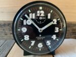 Junghans Astra red alarm clock 1970 Germany