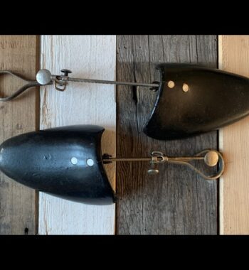 Pair of Manfield's Compax Shoe Tree tool 1950 England