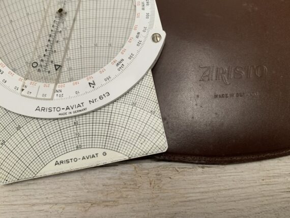 Aristo Aviat 613 air navigation slide rule 1960 Germany - Image 6