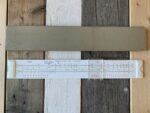 Aristo 90184 BG Concrete slide rule case 1960 Germany