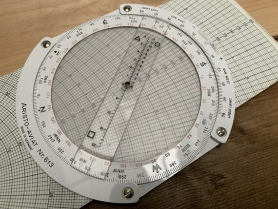Aristo Aviat 613 air navigation slide rule 1960 Germany - Image 5