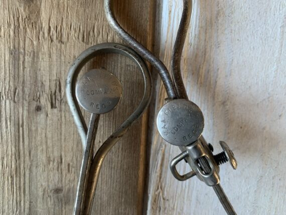 Pair of Manfield's Compax Shoe Tree tool 1950 England