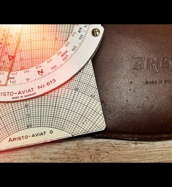 Aristo Aviat 613 air navigation slide rule 1960 Germany