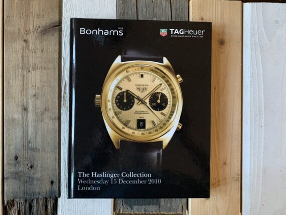 TAG Heuer signed Hasslinger Bonhams book 2010 England - Image 2