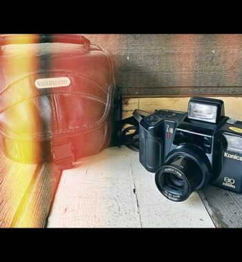 Konica Z-up 80 super camera bag 1990 Japan