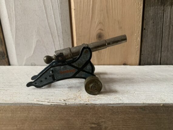 Märklin 8013/1 nickel barrel costal canon pea shooter 1920 Germany