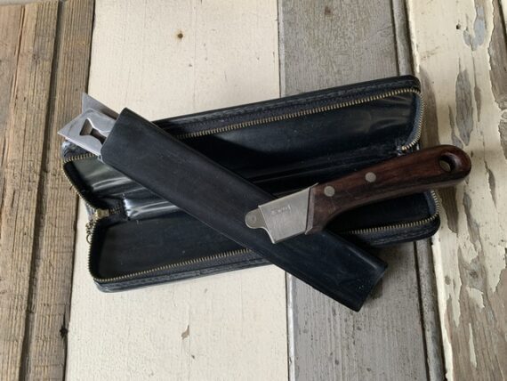 KaiCut Travel knife 3 blades handle man tool 1970 Japan