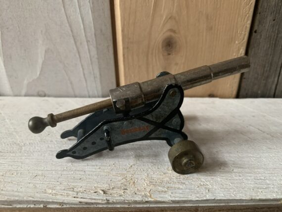 Märklin 8013/1 nickel barrel costal canon 1920 Germany - Image 7