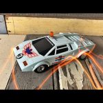 Lamborghini Countach police toy HT Hong Kong 1980 England