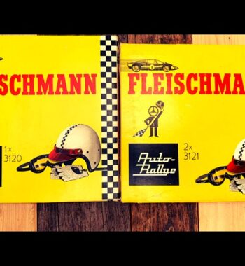 Fleischmann 3120 3121 in 2 boxes 3 tracks 1970 Germany