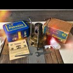 Petromax 220 brass camping Stove full set 1964 Germany