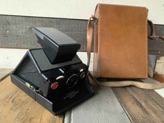 Polaroid SX-70 land camera Alpha bag design 1970