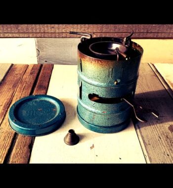 Meva 2140 compact camping Stove 1961 Czech