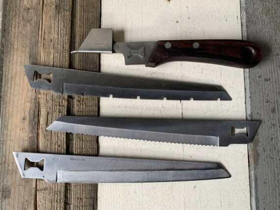 KaiCut Travel knife 3 blades handle man tool 1970 Japan - Image 5