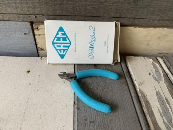 Erem No 577E high precision side cutting pliers unused in box 1980 Swiss - Image 6