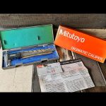 Mitutoyo 500-311 Digimatic Caliper unused in case 1980 Japan