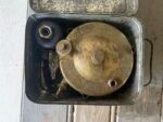 Radius Ltd 21 brass camping Stove box 1950 Sweden