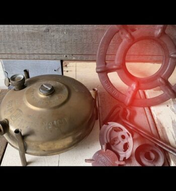 Primus 100 brass stove lipstick burner 1933 Sweden