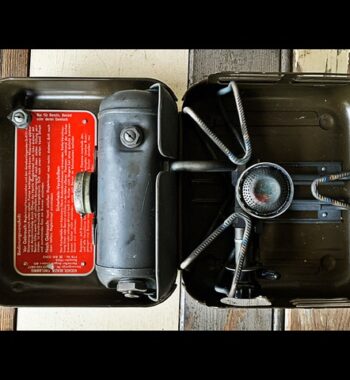 Enders 9061 Army military stove in case 1966 Germany
