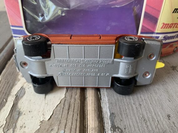 Matchbox Speed Kings K-44 Mercedes 350 SLC Lesney 1973 England - Image 8