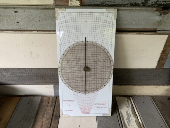 Tank indirect fire calculator army slide rule 1950 Netherlands - Image 7