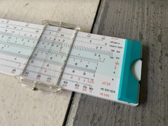 Nestler Polymath-Duplex pocket slide rule 0129 sleeve 1970 Germany - Image 7