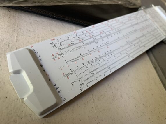 Nestler Multimath-Duplex pocket slide rule 0130 sleeve 1970 Germany - Image 3