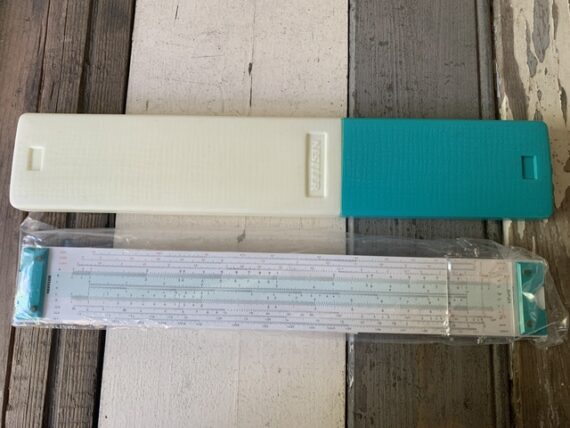 Nestler polymath-Duplex slide rule 0291 container 1970 Germany