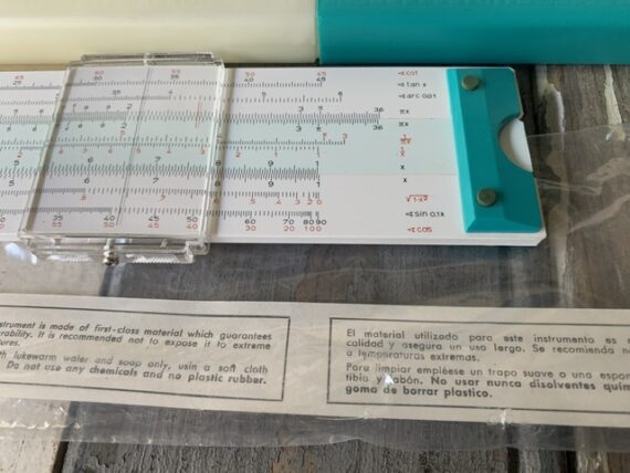 Nestler polymath-Duplex slide rule 0291 container 1970 Germany - Image 2