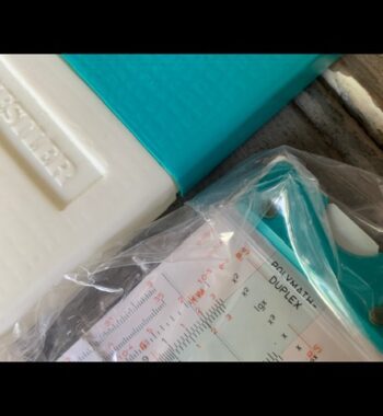 Nestler polymath-Duplex slide rule 0291 container 1970 Germany