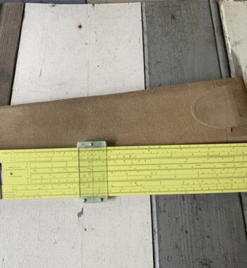 Pickett N3-ES Power Log exponential sleeve 1960 USA