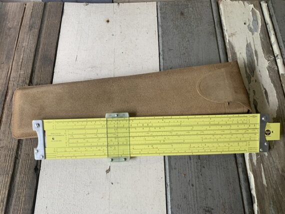 Pickett N3-ES Power Log exponential sleeve 1960 USA