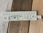 IWA 0257 Muiderkring Radio slide rule full set 1960 Germany Holland - Image 3