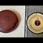 ALRO printing circular slide rule case cicero Gravura 1960 Holland