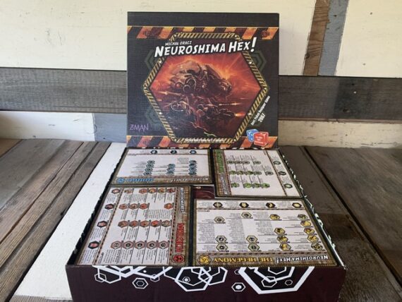 Neuroshima Hex tactical futuristic board game Z-man 2007 Poland