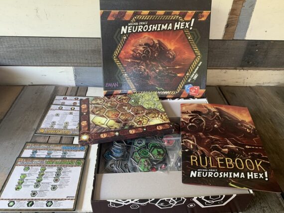 Neuroshima Hex tactical futuristic board game Z-man 2007 Poland