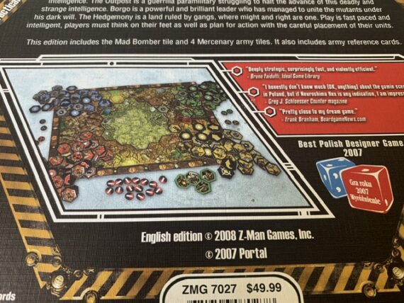 Neuroshima Hex tactical futuristic board game Z-man 2007 Poland - Image 2