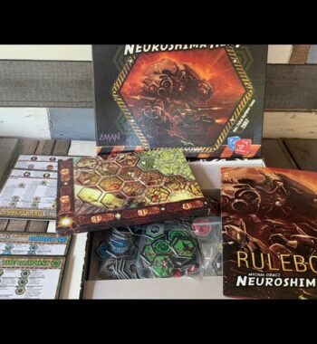 Neuroshima Hex tactical futuristic board game Z-man 2007 Poland