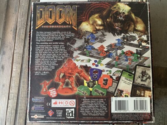DOOM the Board Game tactical futuristic adventure by id software 2004 USA - Image 8